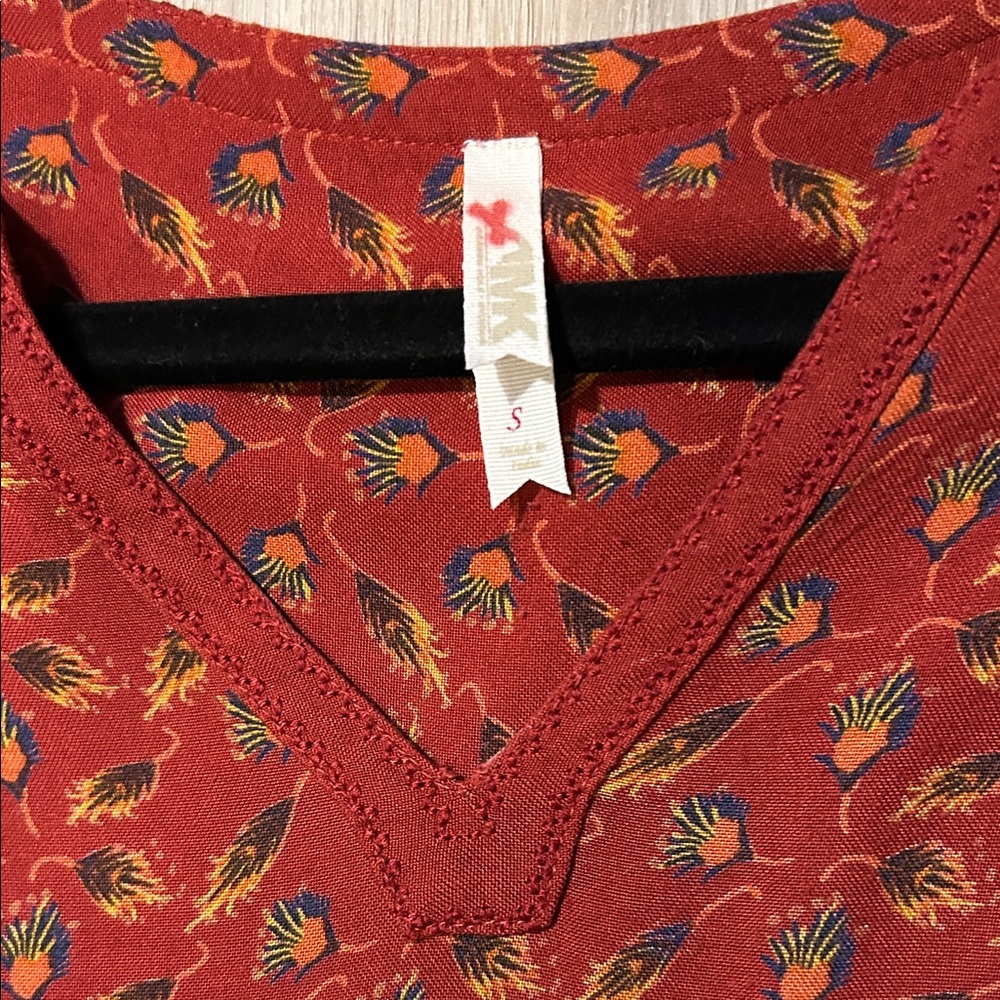 Mountain Khakis Red Floral Long Sleeve Dress - Picture 2 of 7